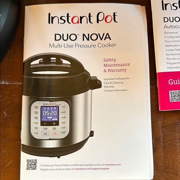 Instant Pot Duo Nova Pressure Cooker, 6 Quarts, New Without Box - Picture 10 of 11